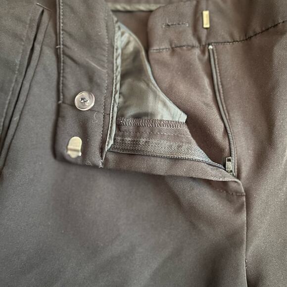 ADRIANNA PAPELL WOMENS DRESS TROUSERS/PANTS BLACK - Picture 8 of 10